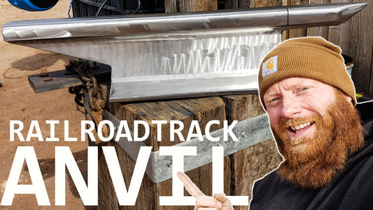 Check out my railroad track anvil