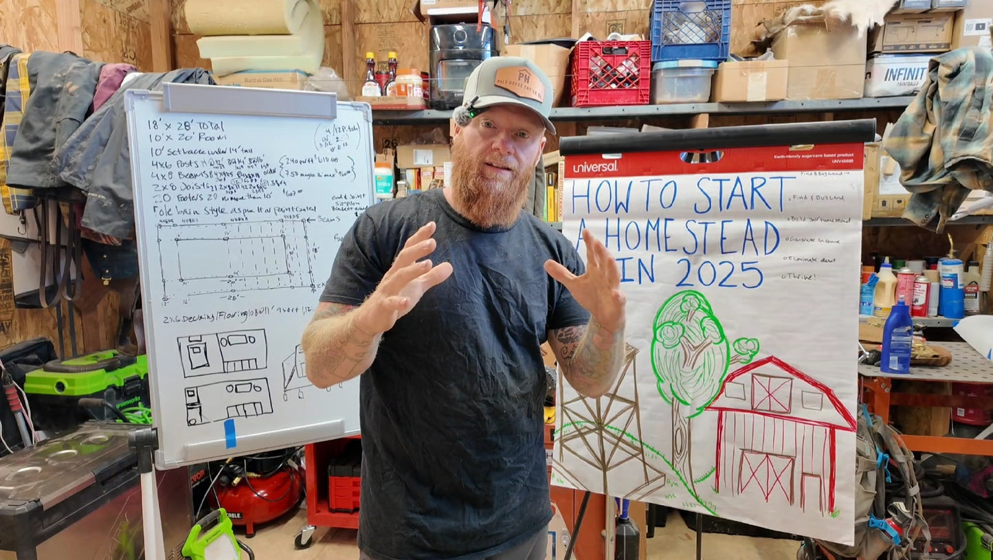 Frugal Off Grid how to start a homestead webinar