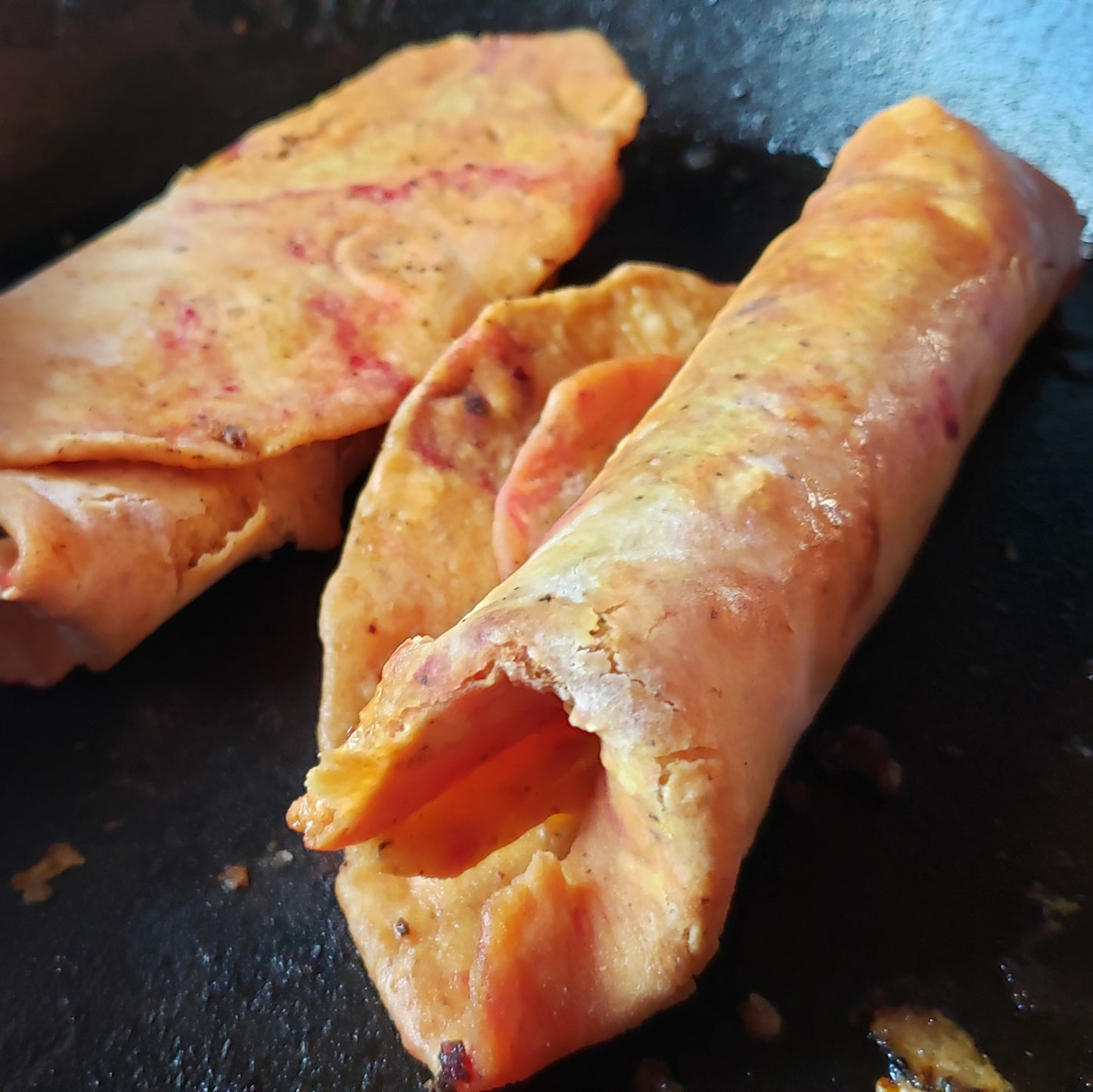 Beet powder, turmeric, garlic, ginger infused homemade tortillas regulate blood pressure