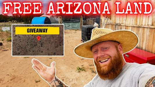 FREE Arizona Land Giveaway by Discount Lots and Frugal Off Grid