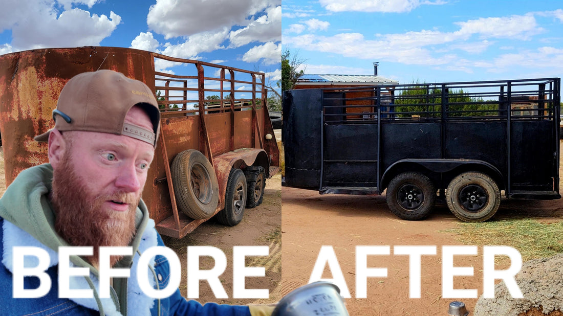 $500 Horse Trailer Restoration