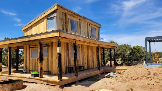 Frugal Off Grid cabin window locations and why