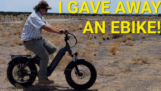 I have away an ebike for off grid transportation