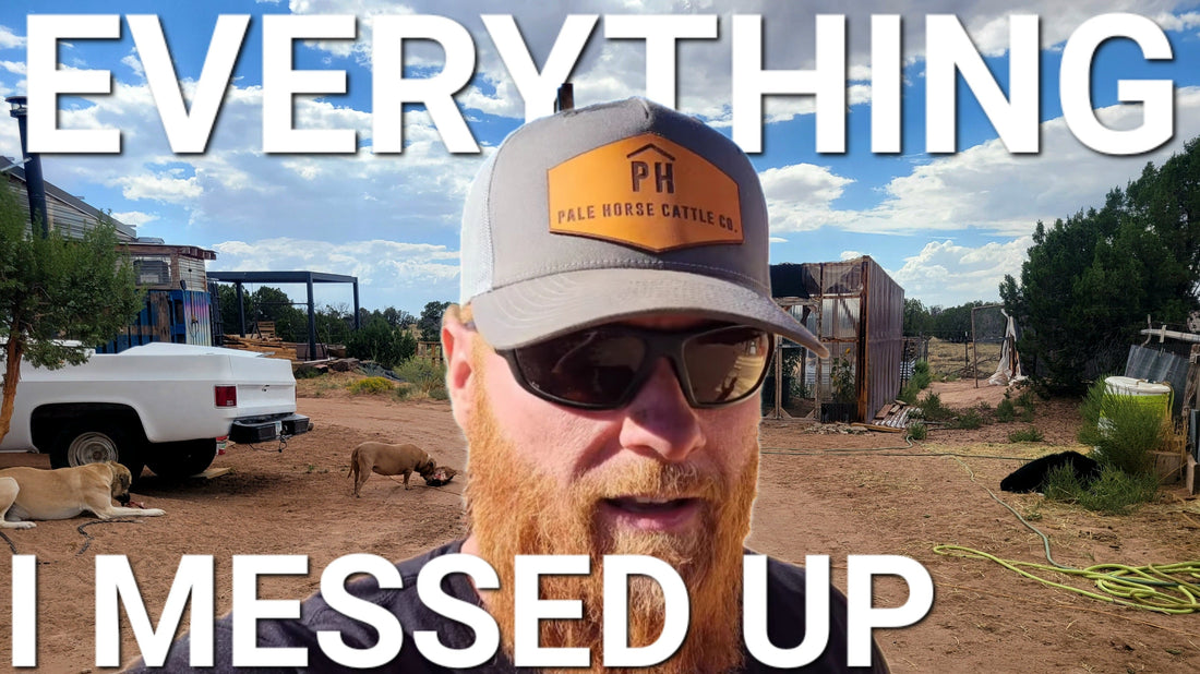 The SHITTIEST Parts of my homestead | My mistakes exposed