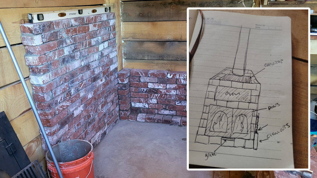 Building a high-efficiency wood stove for survival