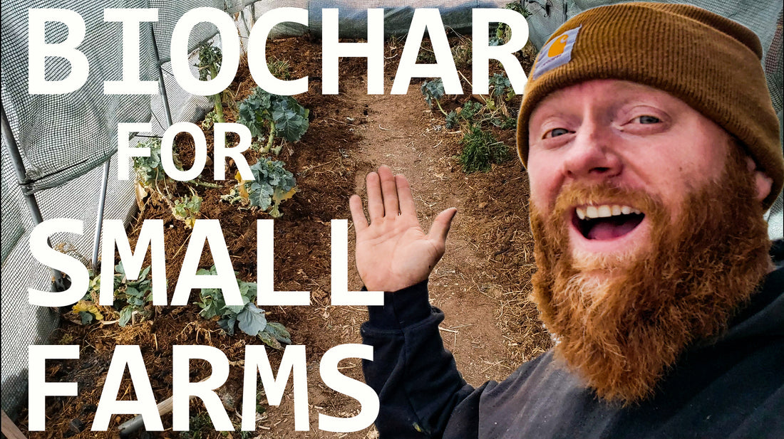 Making biochar for small farms in the southwest