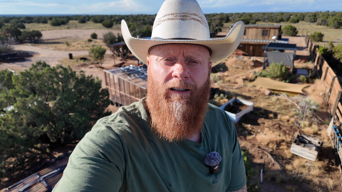 Frugal Off Grid Homestead complete overview of shelter, water food, power and income