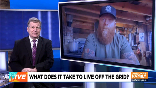 Systems-Based Off-Grid Living Explained on Local News