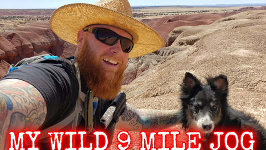My WILD 9 mile jog in the high desert of Arizona