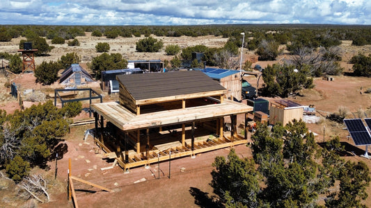 Ready to roof my tiny cabin build