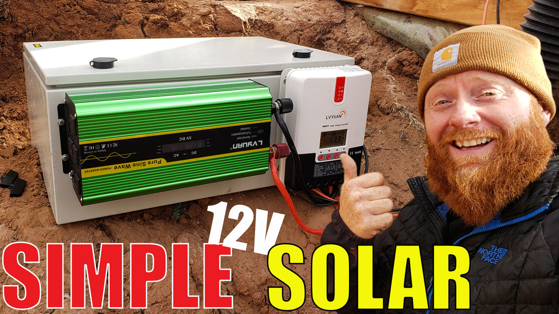 Seriously Simple Solar Lvyuan inverter and charge controler