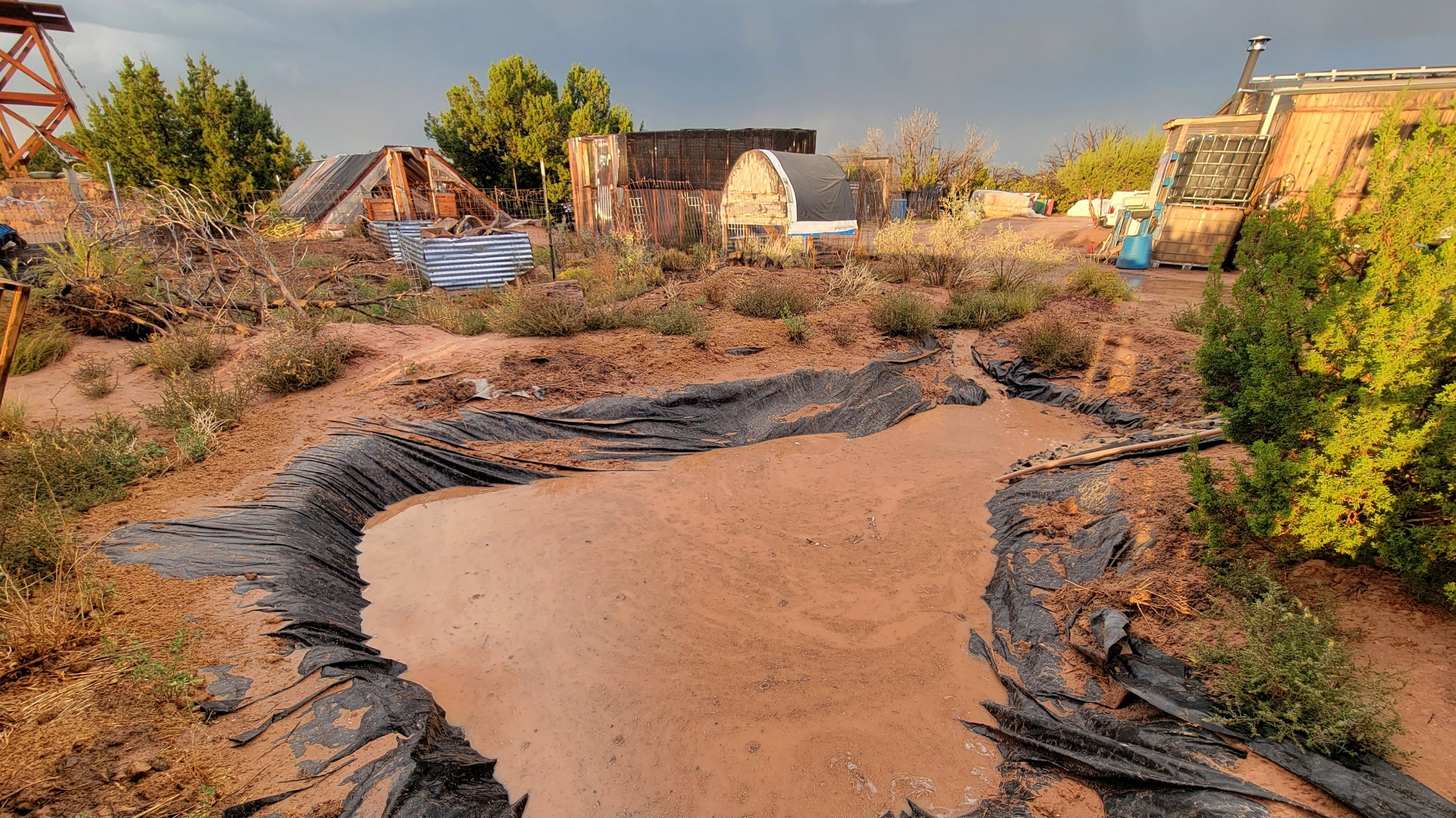 Load video: I llive off grid in the high desert of Arizona