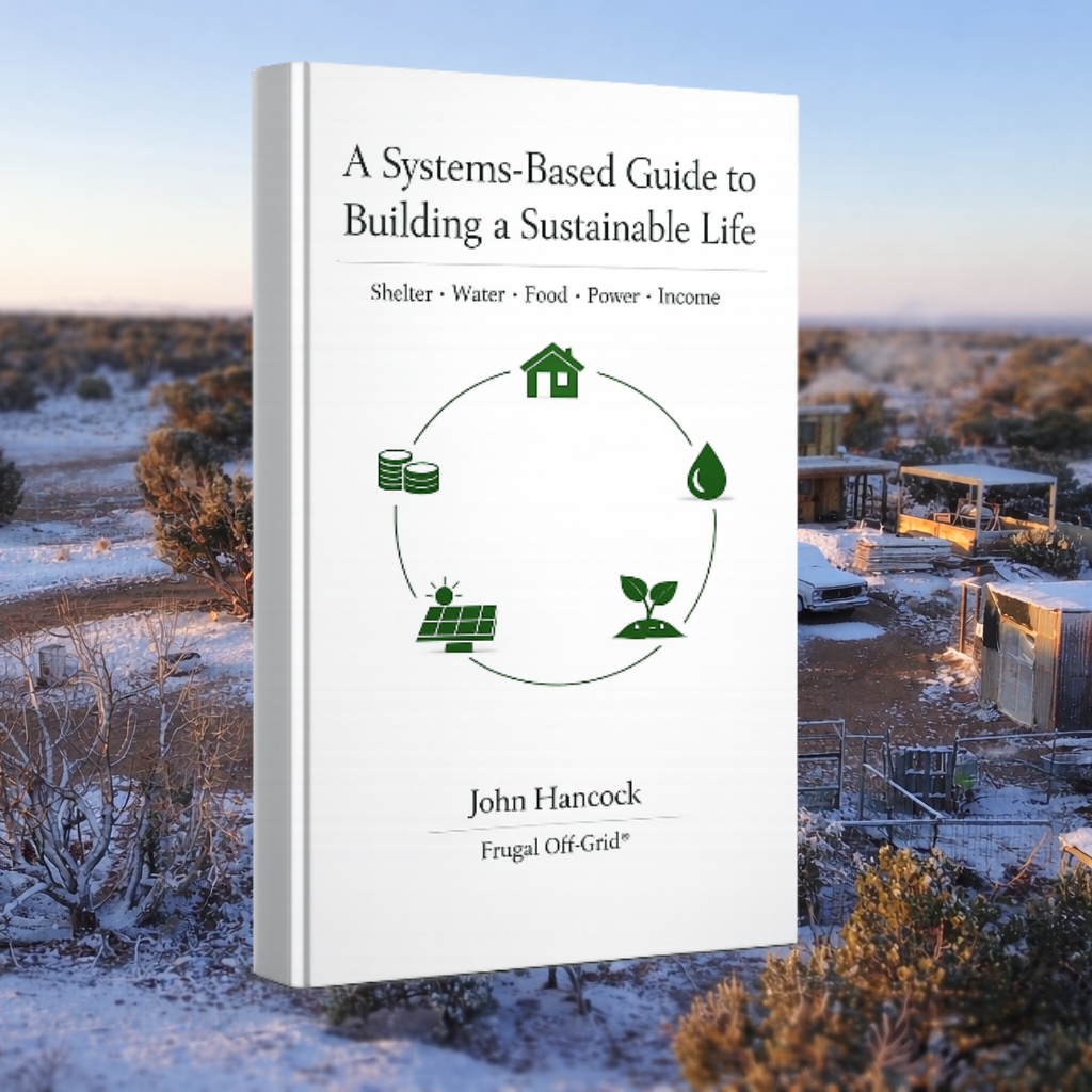 A systems based guide to building an off grid sustainable life
