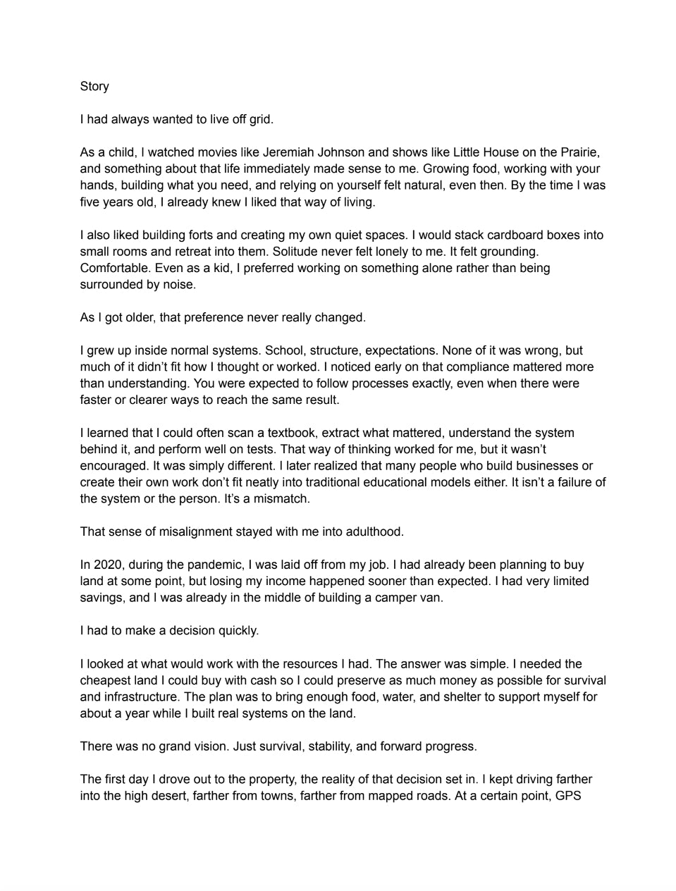 A Systems-Based Guide to Building a Sustainable Life