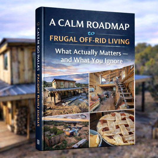A Calm Roadmap to Frugal Off-Grid Living
What Actually Matters and What You Can Ignore