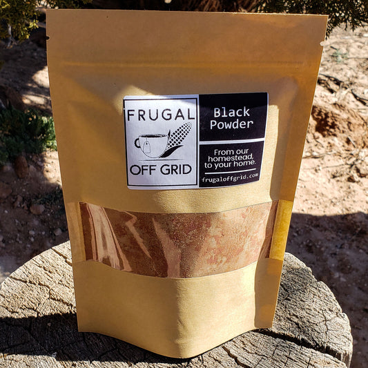 frugal off grid black powder tonic beet turmeric garlic ginger diatomaceous earth pepper lower blood pressure